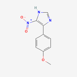 4-(4-methoxyphenyl)-5-nitro-1H-imidazole