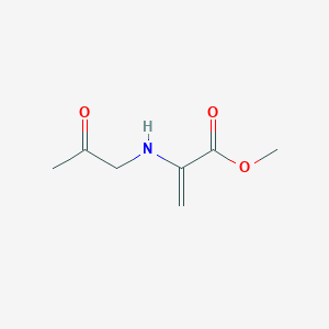 Methyl 2-[(2-oxopropyl)amino]prop-2-enoate