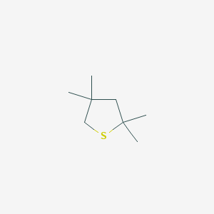 molecular formula C8H16S B14606694 2,2,4,4-Tetramethylthiolane CAS No. 57535-92-9