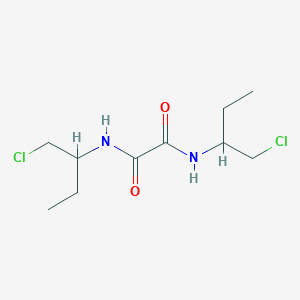 N~1~,N~2~-Bis(1-chlorobutan-2-yl)ethanediamide