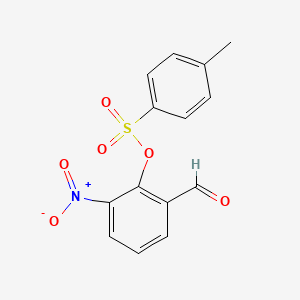 2-Formyl-6-nitrophenyl 4-methylbenzene-1-sulfonate