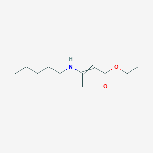 Ethyl 3-(pentylamino)but-2-enoate