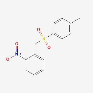 1-[(4-Methylbenzene-1-sulfonyl)methyl]-2-nitrobenzene