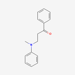 3-[Methyl(phenyl)amino]-1-phenylpropan-1-one