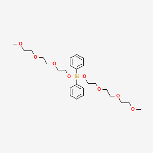 12,12-Diphenyl-2,5,8,11,13,16,19,22-octaoxa-12-silatricosane