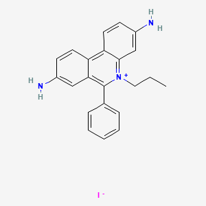 3,8-Diamino-6-phenyl-5-propylphenanthridin-5-ium iodide