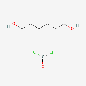 molecular formula C7H14Cl2O3 B14606846 Carbonyl dichloride;hexane-1,6-diol CAS No. 59779-47-4