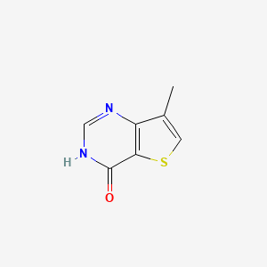 molecular formula C7H6N2OS B1460691 7-Methylthieno[3,2-d]pyrimidin-4-ol CAS No. 175137-13-0