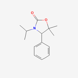 5,5-Dimethyl-4-phenyl-3-(propan-2-yl)-1,3-oxazolidin-2-one