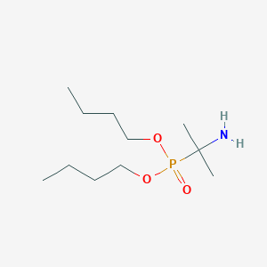 molecular formula C11H26NO3P B14606921 Dibutyl (2-aminopropan-2-yl)phosphonate CAS No. 59274-21-4