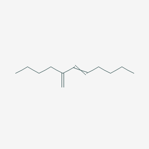 molecular formula C12H22 B14606936 7-Methylideneundec-5-ene CAS No. 61063-95-4