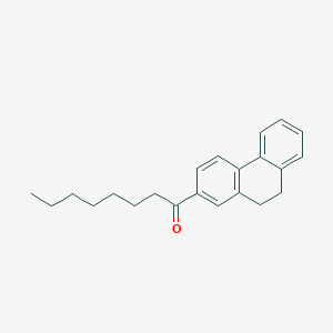 1-(9,10-Dihydrophenanthren-2-YL)octan-1-one