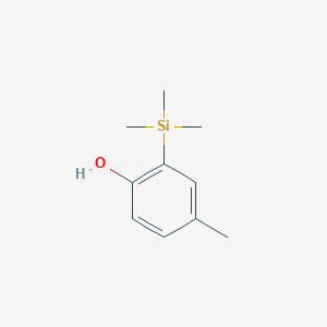 4-Methyl-2-(trimethylsilyl)phenol