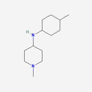 molecular formula C13H26N2 B1460711 1-methyl-N-(4-methylcyclohexyl)piperidin-4-amine CAS No. 1595051-99-2