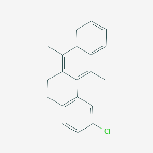 molecular formula C20H15Cl B14607148 2-Chloro-7,12-dimethyltetraphene CAS No. 60786-55-2