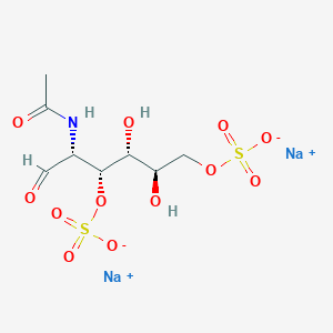 molecular formula C8H13NNa2O12S2 B1460715 N-Acetyl-D-glucosamine-3-6-di-O-sulfate sodium salt CAS No. 481649-96-1