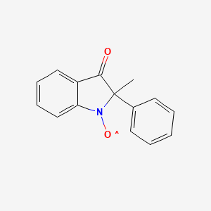 2-Methyl-3-oxo-2-phenyl-2,3-dihydro-1H-indol-1-yloxy