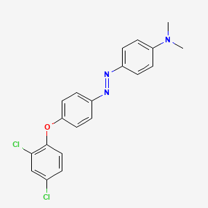 4-{(E)-[4-(2,4-Dichlorophenoxy)phenyl]diazenyl}-N,N-dimethylaniline