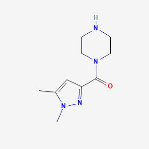 1-(1,5-dimethyl-1H-pyrazole-3-carbonyl)piperazine