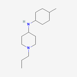 1-propyl-N-[(1r,4r)-4-methylcyclohexyl]piperidin-4-amine