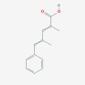 2,4-Dimethyl-5-phenylpenta-2,4-dienoic acid