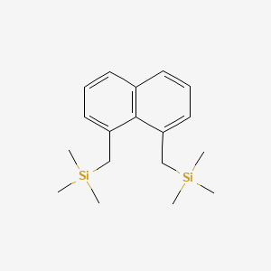 [Naphthalene-1,8-diylbis(methylene)]bis(trimethylsilane)