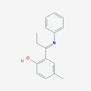 6-(1-Anilinopropylidene)-4-methylcyclohexa-2,4-dien-1-one