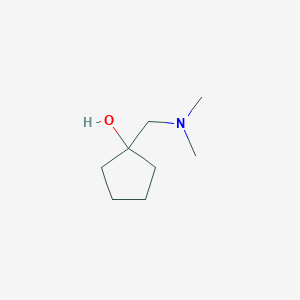 molecular formula C8H17NO B1460730 1-[(Dimethylamino)methyl]cyclopentan-1-ol CAS No. 1082563-23-2