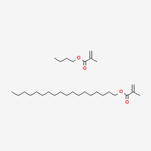 molecular formula C30H56O4 B14607303 Butyl 2-methylprop-2-enoate;octadecyl 2-methylprop-2-enoate CAS No. 60322-47-6