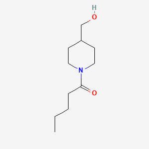 molecular formula C11H21NO2 B1460731 1-(4-(Hydroxymethyl)piperidin-1-yl)pentan-1-one CAS No. 1082861-78-6