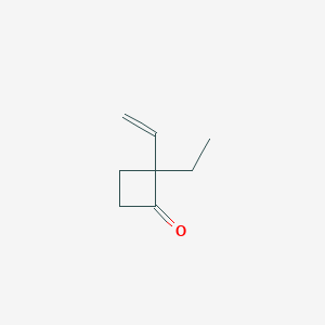 2-Ethenyl-2-ethylcyclobutan-1-one