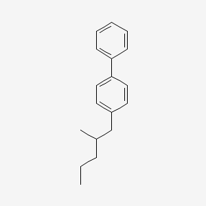 molecular formula C18H22 B14607373 4-(2-Methylpentyl)-1,1'-biphenyl CAS No. 59662-33-8