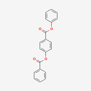 Benzoic acid, 4-(benzoyloxy)-, phenyl ester