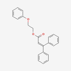 2-Phenoxyethyl 3,3-diphenylprop-2-enoate