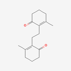 2,2'-(Ethane-1,2-diyl)bis(3-methylcyclohex-2-en-1-one)