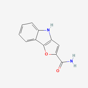 4H-Furo[3,2-b]indole-2-carboxamide