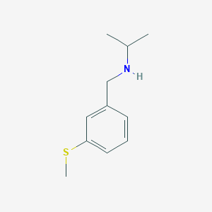 N-[3-(Methylthio)benzyl]propan-2-amine