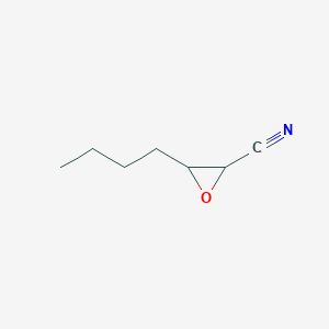 molecular formula C7H11NO B14607537 3-Butyloxirane-2-carbonitrile CAS No. 58901-92-1