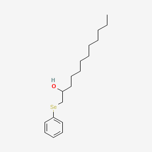 2-Dodecanol, 1-(phenylseleno)-