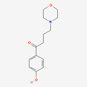 1-(4-Hydroxyphenyl)-4-(morpholin-4-yl)butan-1-one