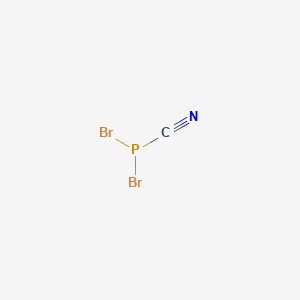 molecular formula CBr2NP B14607560 Phosphorocyanidous dibromide CAS No. 60212-86-4