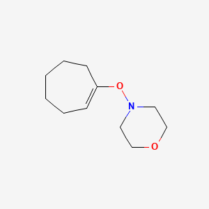 4-[(Cyclohept-1-en-1-yl)oxy]morpholine