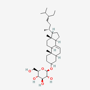 (9xi,14xi)-Stigmast-7-en-3-yl beta-D-glucopyranoside