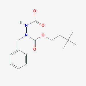 2-Benzyl-2-[(3,3-dimethylbutoxy)carbonyl]hydrazine-1-carboxylate