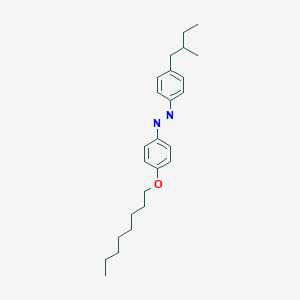 (E)-1-[4-(2-Methylbutyl)phenyl]-2-[4-(octyloxy)phenyl]diazene