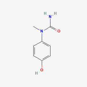 molecular formula C8H10N2O2 B1460761 1-(4-Hydroxyphenyl)-1-methylurea CAS No. 106837-43-8