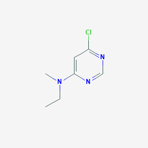 molecular formula C7H10ClN3 B1460762 6-Chloro-N-ethyl-N-methylpyrimidin-4-amine CAS No. 959241-43-1