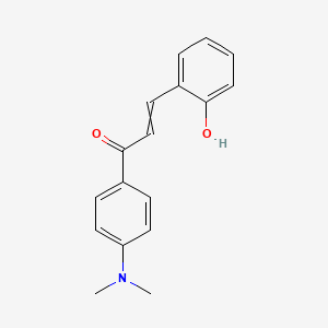 1-[4-(Dimethylamino)phenyl]-3-(2-hydroxyphenyl)prop-2-en-1-one