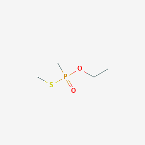 molecular formula C4H11O2PS B14607676 O-Ethyl S-methyl methylphosphonothiolate CAS No. 57578-88-8