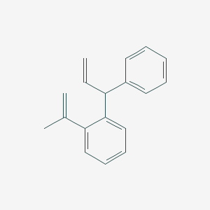 Benzene, 1-(1-methylethenyl)-2-(1-phenyl-2-propenyl)-